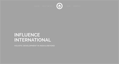 Desktop Screenshot of influenceintl.org